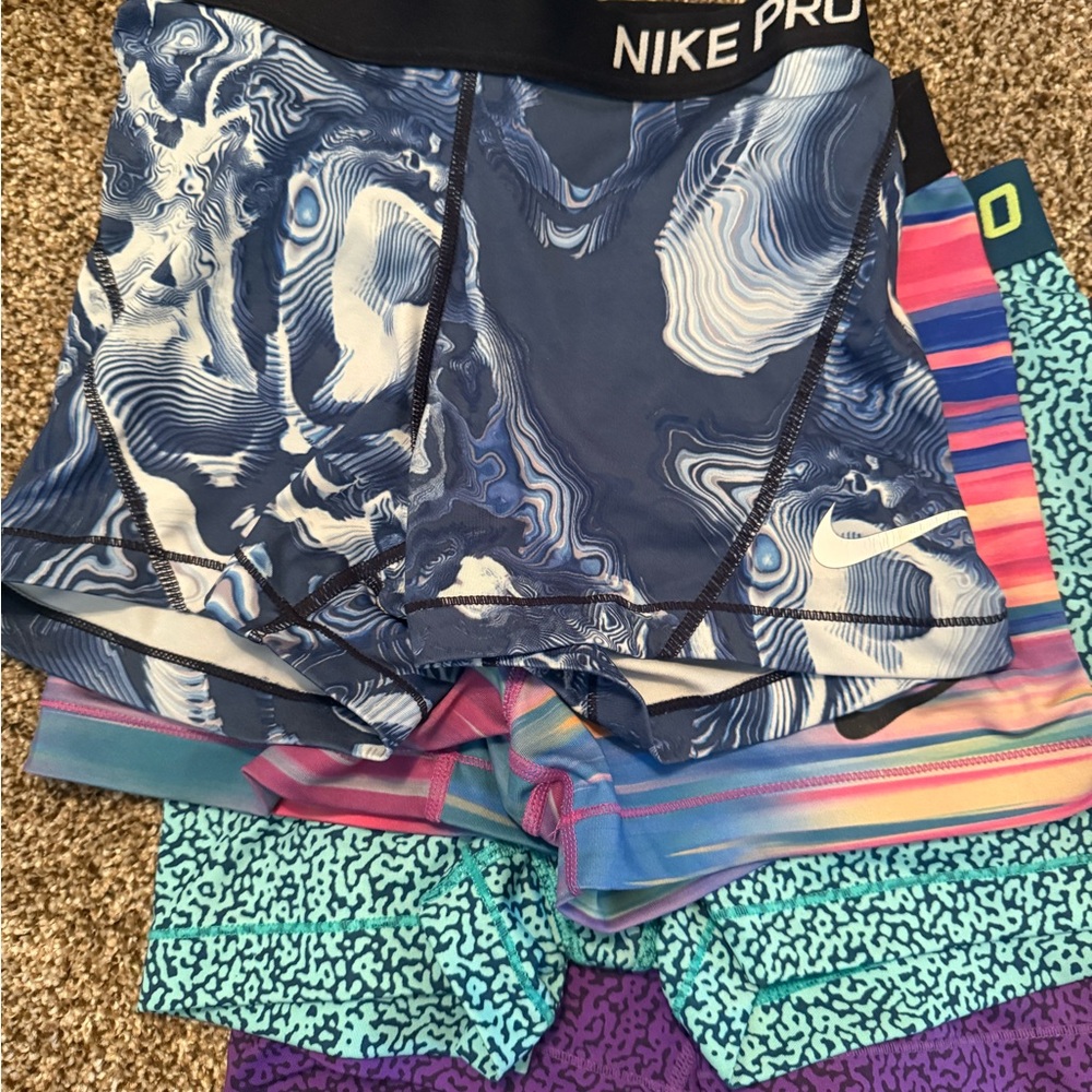 Nike Pro Dri-FIT Multicolor Shorts Collection